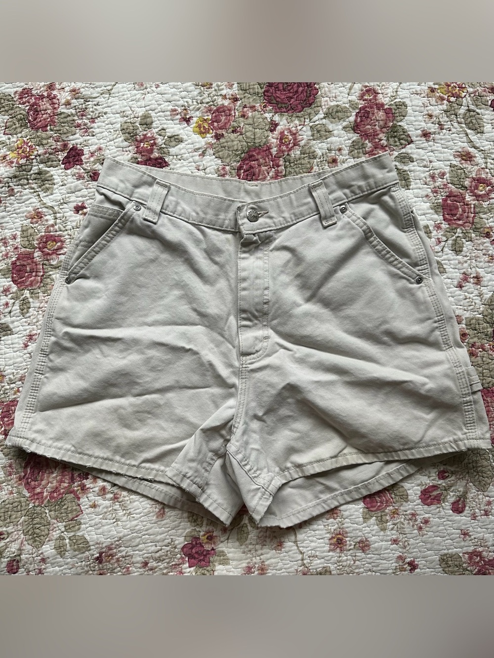 Vintage Lee Khaki Carpenter Shorts